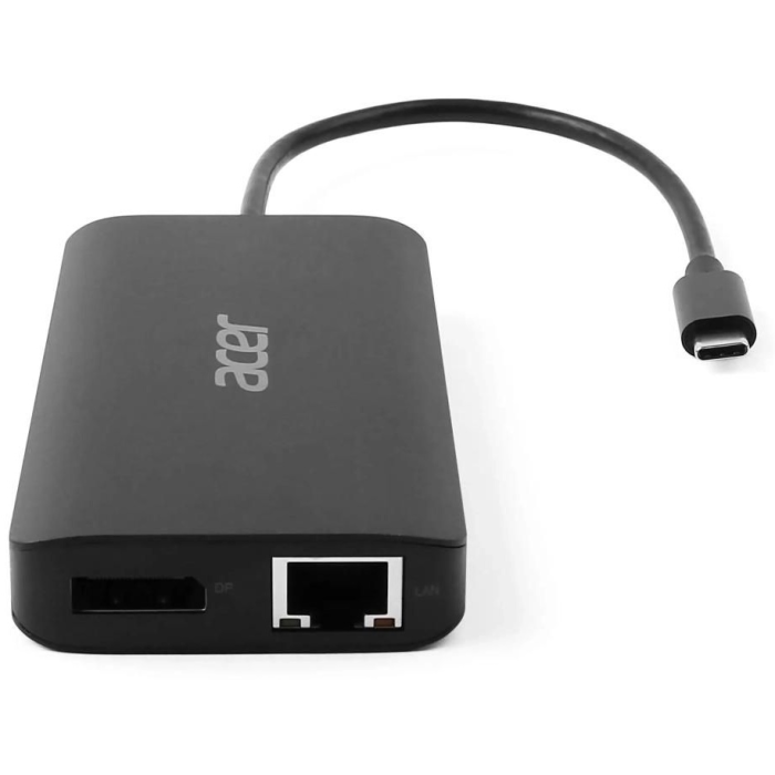 Док-станция Acer 12in1 Type C dongle HP.DSCAB.017 черный