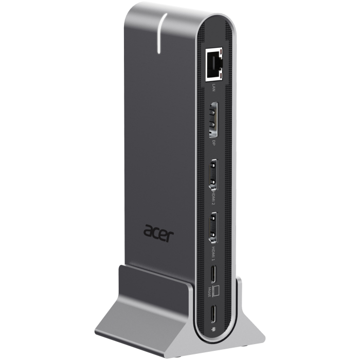 Док-станция Acer Type C Universal docking station 15in1, 2 x HDMI 4K 60Hz, 1 x DP 8k 30Hz,