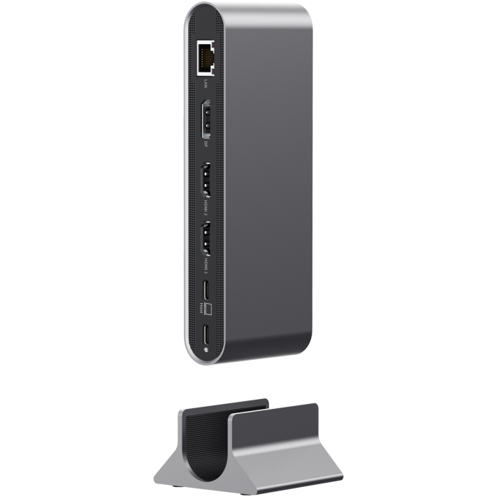 Док-станция Acer Type C Universal docking station 15in1, 2 x HDMI 4K 60Hz, 1 x DP 8k 30Hz,