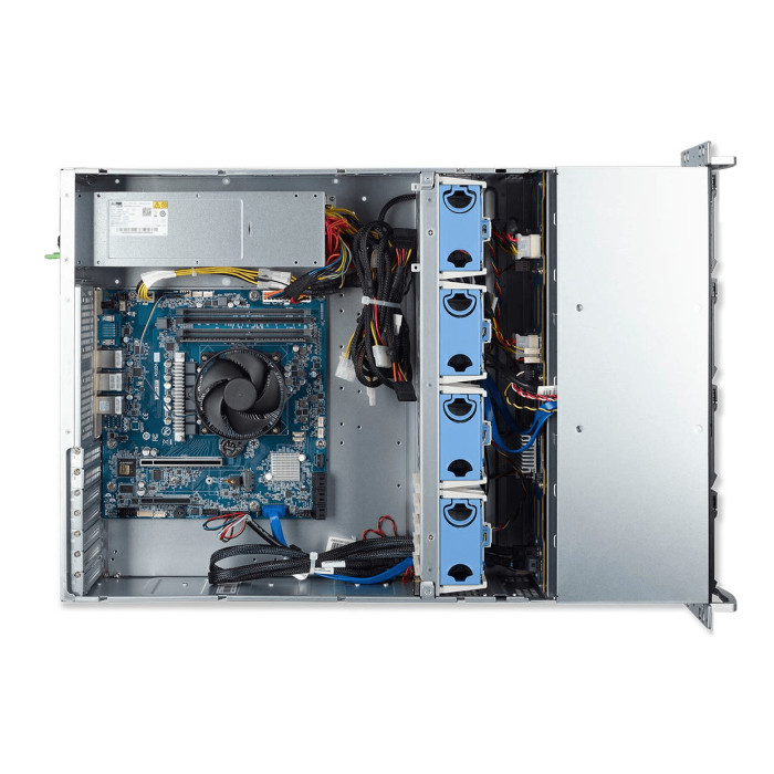 Сервер Altos S340 F6 2x550W/Xeon E-2356G/MEM 16G*1/M.2 512G/9361-4i/C13EU16A*2/No OS
