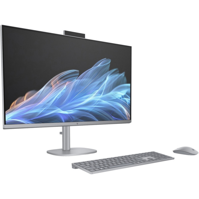 Моноблок HP D49KVEA OmniStudio X All-in-One 27-cs0020ci PC 27'' FHD (1920 x 1080) IPS/Intel Core Ultra 7 155H up to 4,8GHz (16Cores)/16GB/512GB/Integrated/Wi-Fi 7/BT5.4/5MP+IR Camera/USB mouse+keyboard/DOS/1Y/Meteor Silver