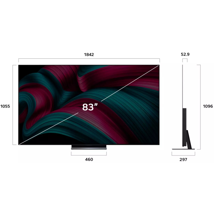 Телевизор 83 " LG OLED83C5RLA OLED 4K UHD Smart