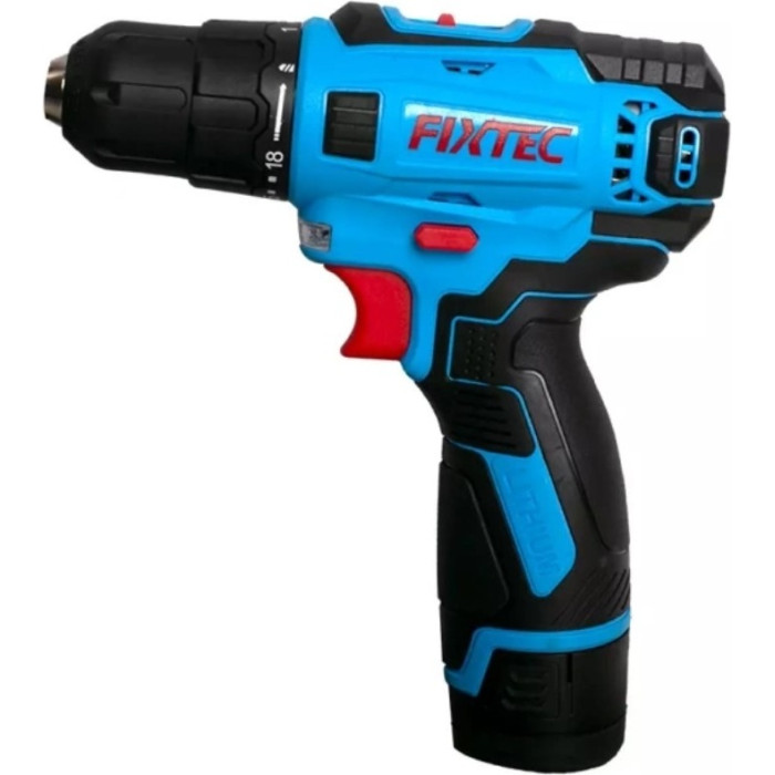 FIXTEC шуруповерт FCD12L07 с кейсом и аккумуляторами
