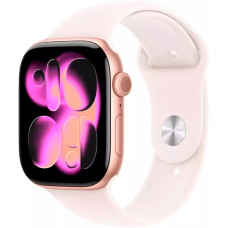 Смарт часы Apple / Watch Series 11GPS42mmRose Gold Alum Case with Light Blush Sport Band - S/M MEU04