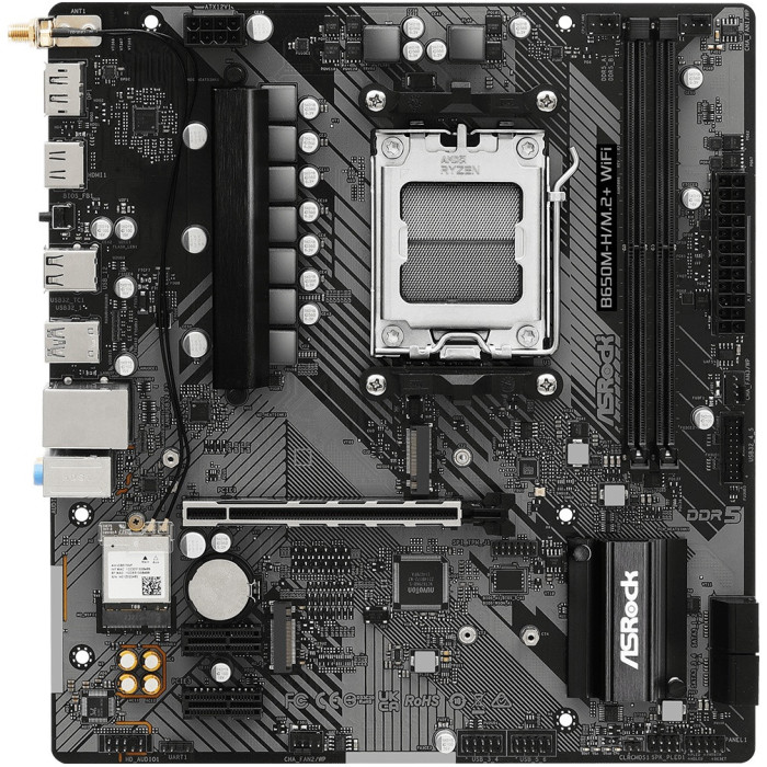 Материнская плата ASRock B650M-H/M.2+ WIFI