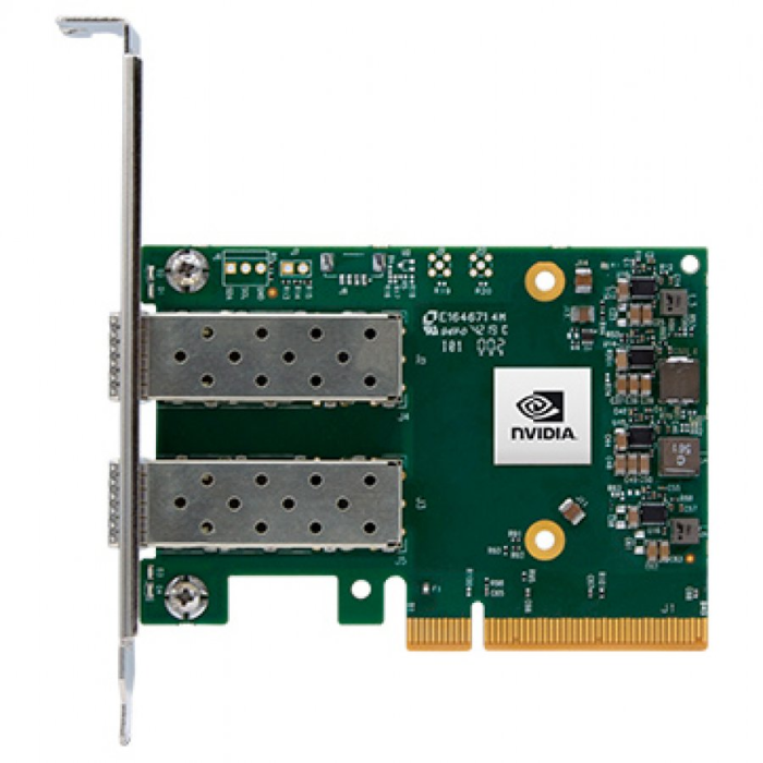 Mellanox ConnectX-6 Lx EN adapter card, 25GbE, Dual-port SFP28, PCIe 4.0 x8, No Crypto, Tall Bracket<br>