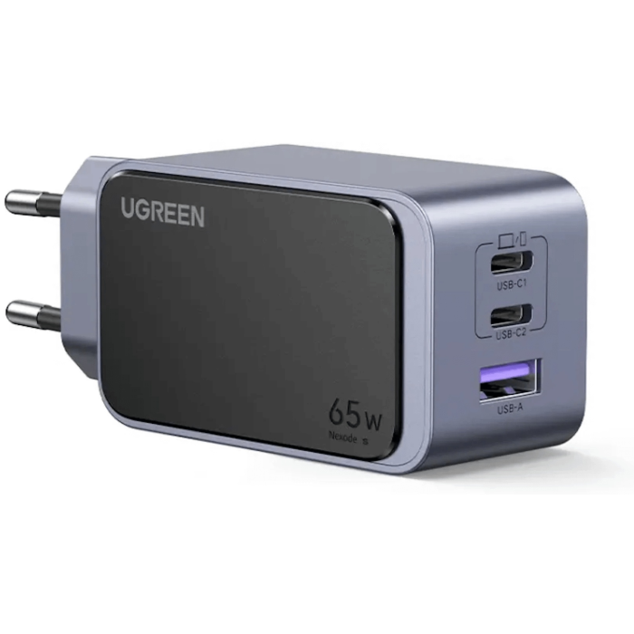 Ugreen X553 (35042) USB Type-C, USB 65 Вт серый