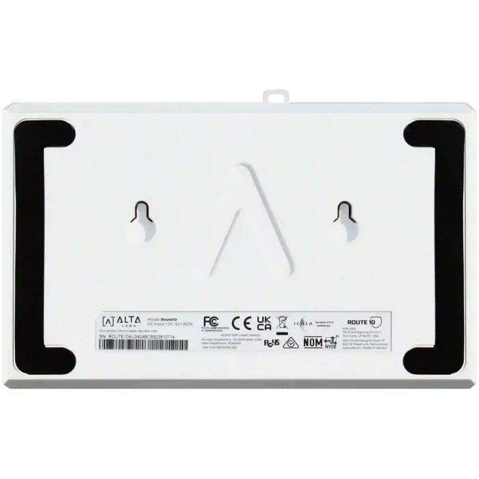 Маршрутизатор Alta Labs, ROUTE 10, Qualcomm, 4x2.5Gb LAN, 2xPoE+, 2xSFP+, BT, Mobile App