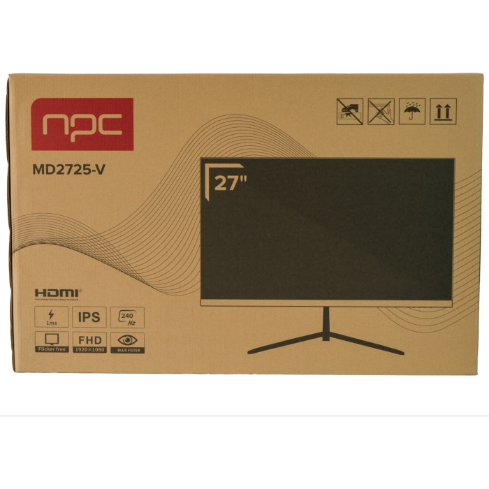 27' NPC MD2725-V черный