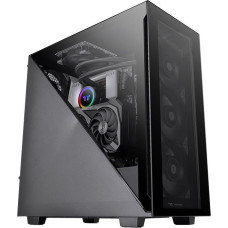 Корпус Thermaltake Divider 300 TG/Black/Win/SPCC/Tempered Glass 2/120mm Fan 1, CA-1S2-00M1WN-00 27634