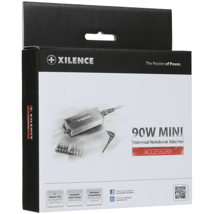Блок питания для ноутбука Xilence SPS-XP-LP90.XM010, 90W