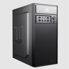 Корпус Wintek K260-A450-12F, 0.45mm, 2xUSB 3.0 + 2xUSB 2.0, MiniTower + A-450-12F + кабель 29895