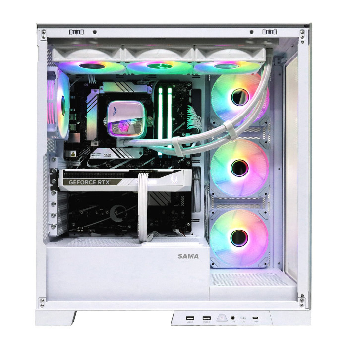 Core i7-14700F-2.1GHz/B760/RAM 32GB/SSD 1TB (M.2)/RTX5070-12GB/no DVD/1000W/