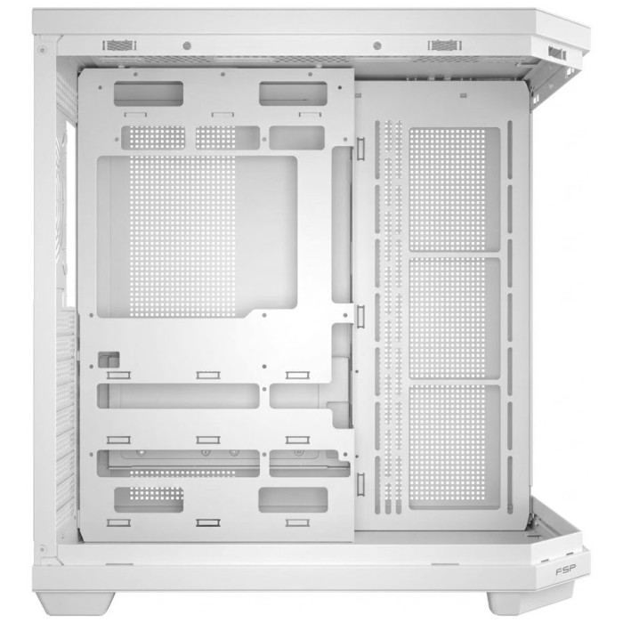 Case E-ATX midi tower FSP U580-WA, (без БП), White