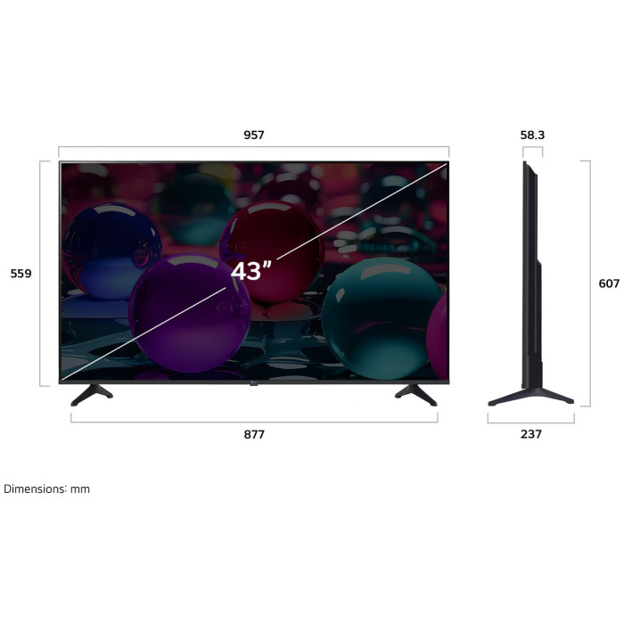 LED TV LG / 43UA73006LA