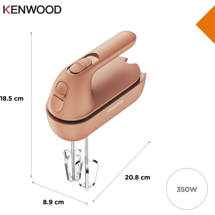 Миксер KENWOOD Quickmix Go Collection HMP40.000RD коричневый