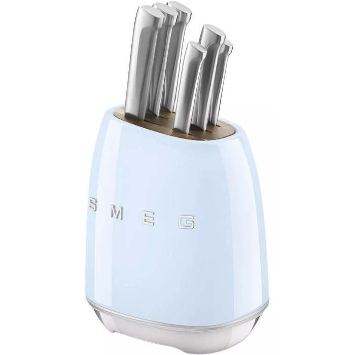 Набор ножей Smeg KBSF02PB, лезвие: нержавеющая сталь 6 шт