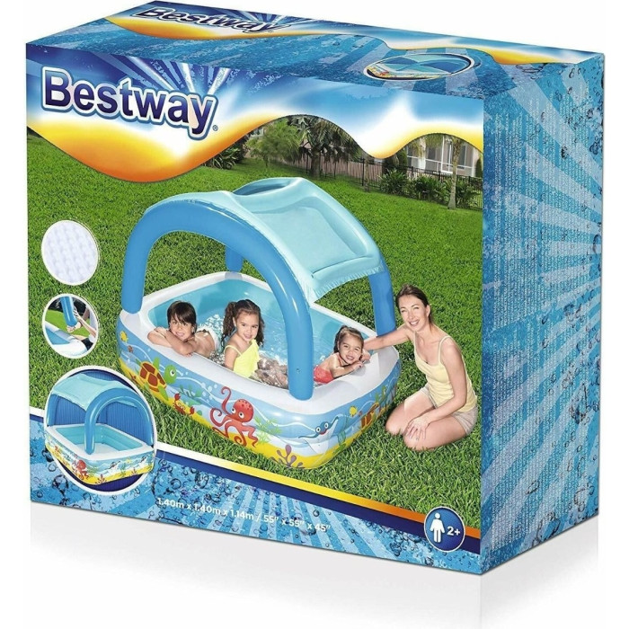 Бассейн надувной Bestway Canopy 52192, 140x140x114 см