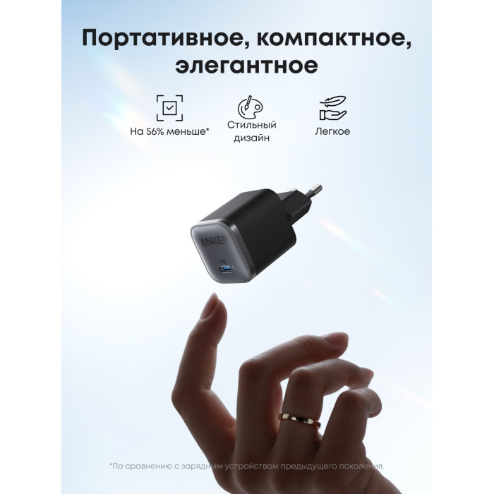 Адаптер питания Anker Nano Charger (A2692L11) ) Черный