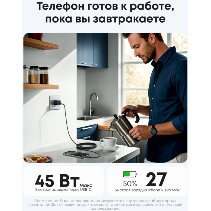 Адаптер питания Anker Nano Charger (A2692L11) ) Черный