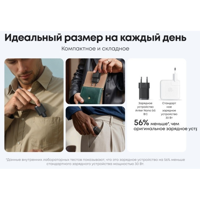 Адаптер питания Anker Nano Charger (A2692L21) ) Белый