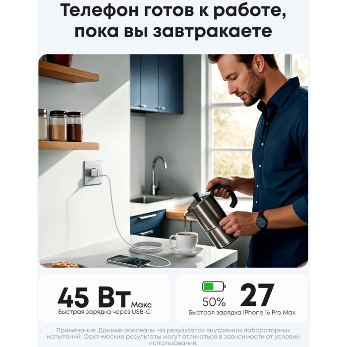 Адаптер питания Anker Nano Charger (A2692L21) ) Белый