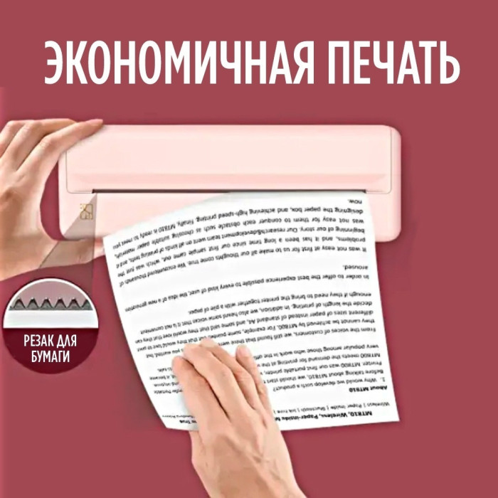 Термопринтер мобильный Hanin MT810 белый