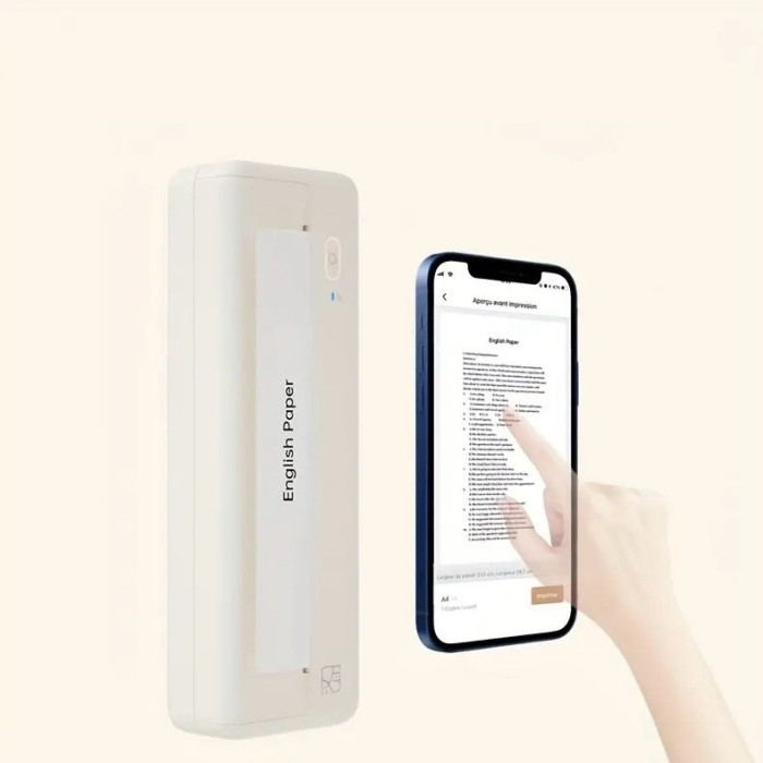Термопринтер мобильный Hanin MT810 белый