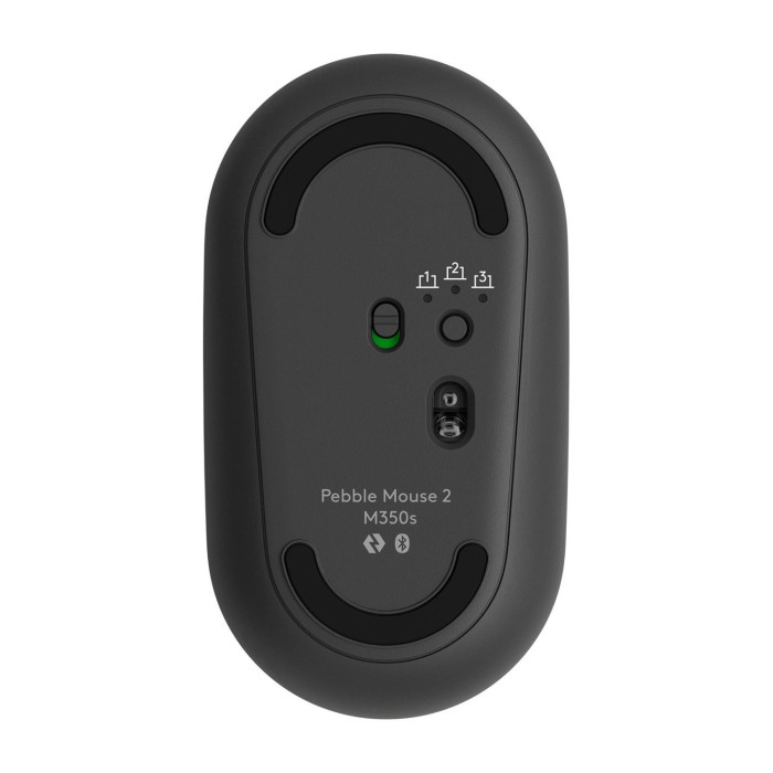 Mouse Logitech Pebble 2 M350S, 4000 dpi, 1AA, BT, Black