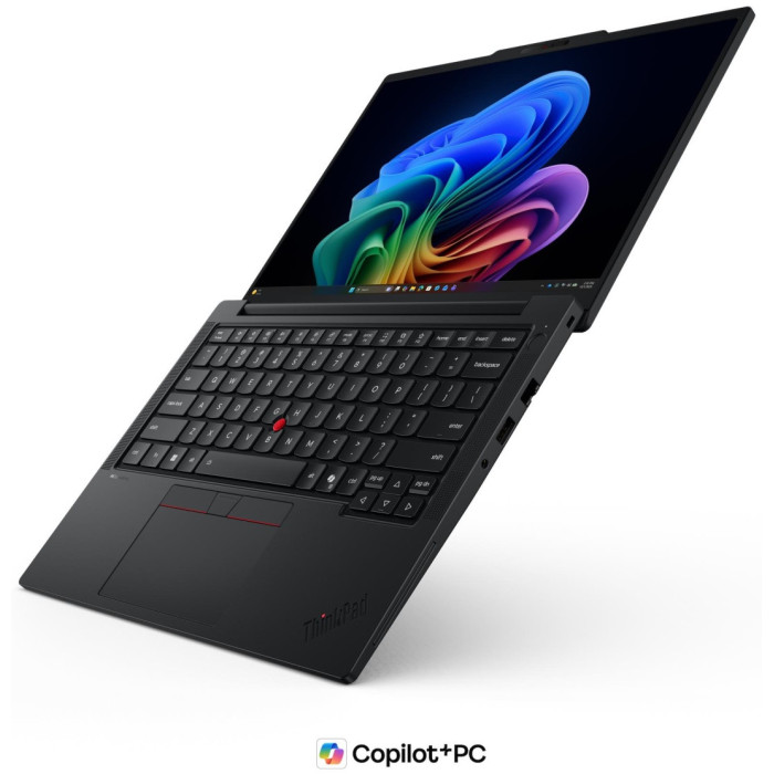 ThinkPad X1 Carbon G13, Intel® Core™ Ultra 5 225U (E-cores up to 3.80GHz, 12MB), 14' WUXGA Non-Touch, W11P64 RUS, 16.0GB, 1x512GB SSD M.2 2280 PCIe Gen4 TLC Opal, Intel® Graphics, Wi-Fi 6E AX211,BT 5.3, No Wired Ethernet, FPR, 1080PFHD RGB+IR, 3 Cell Li-i