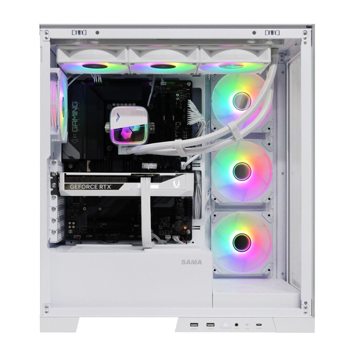 Core i7-14700F-2.1GHz/B760/RAM 32GB/SSD 1TB (M.2)/RTX5070-12GB/no DVD/1000W//Монитор 27' Sanc 200Hz