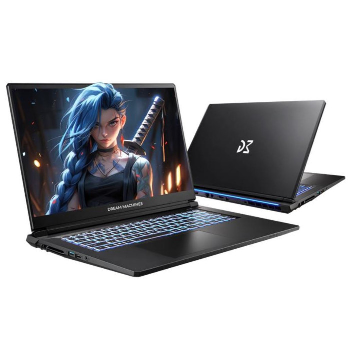 Ноутбук Dream Machines/RG5050-17KZ27 / V270RNM/1г/Core i7/13620H/3,6 GHz/32 Gb/PCIe NVMe SSD/1000 Gb/No ODD/GeForce/RTX 5050/8 Gb/17,3 ''/1920x1080/Бе