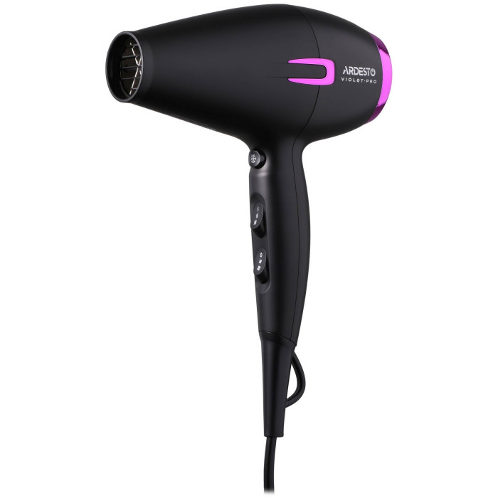 Фен Ardesto HD-Y221PRO / 1750-2100Вт/2 скорости/ 3 темп.режима/диффузор/черный
