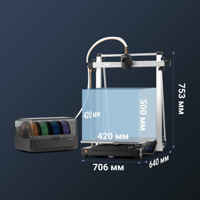 Филаментный 3D принтер Anycubic Kobra 3 Max