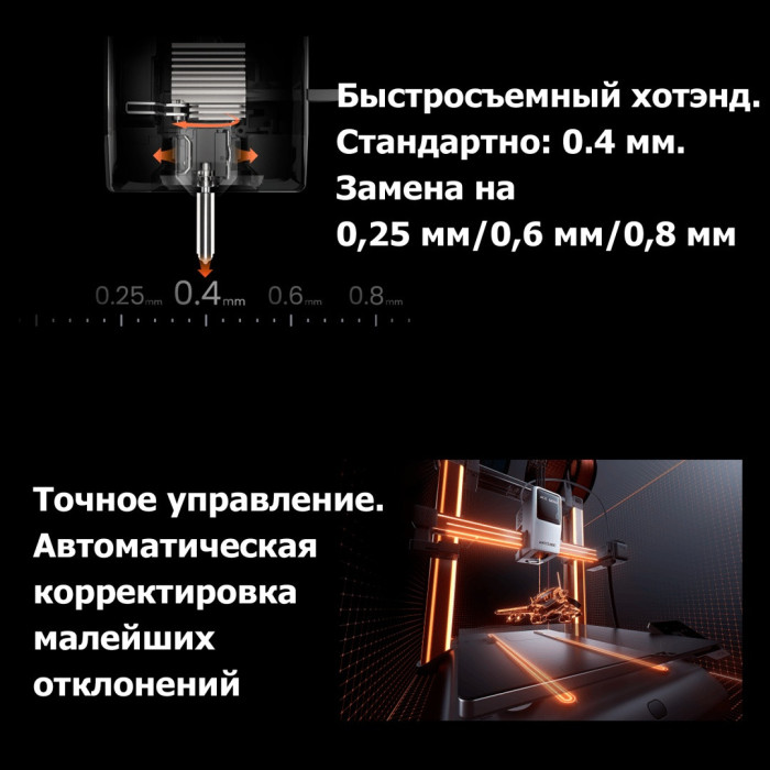 Филаментный 3D принтер Anycubic Kobra X