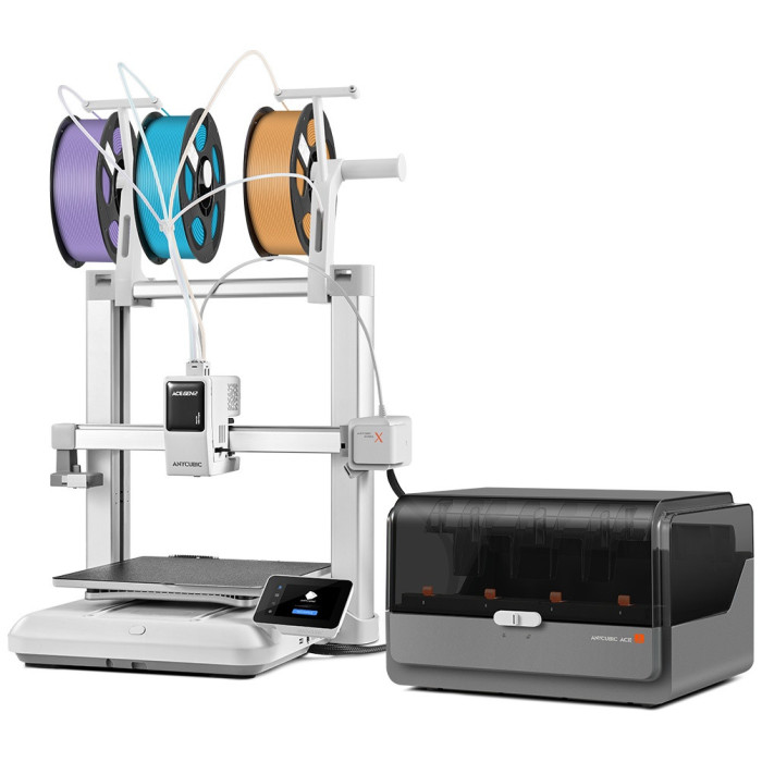Филаментный 3D принтер Anycubic Kobra X Combo