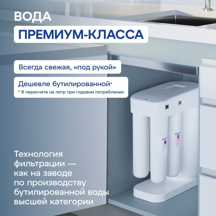 Система обратного осмоса Аквафор (без крана) / Морион DWM-101S