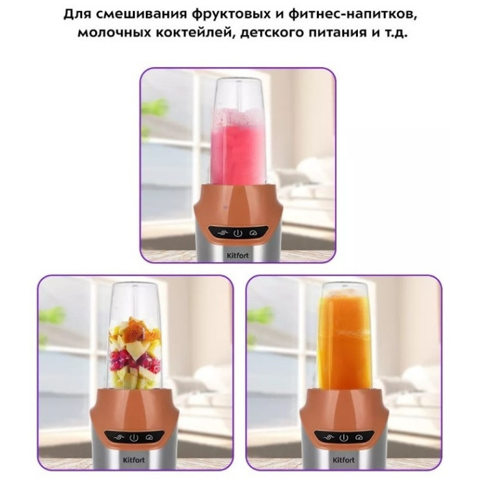 Стационарный блендер Kitfort Shake & Take КТ-3521