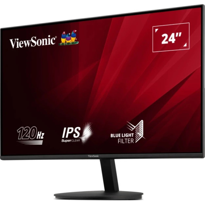 Монитор 24' FHD Viewsonic VA24E1-H черный