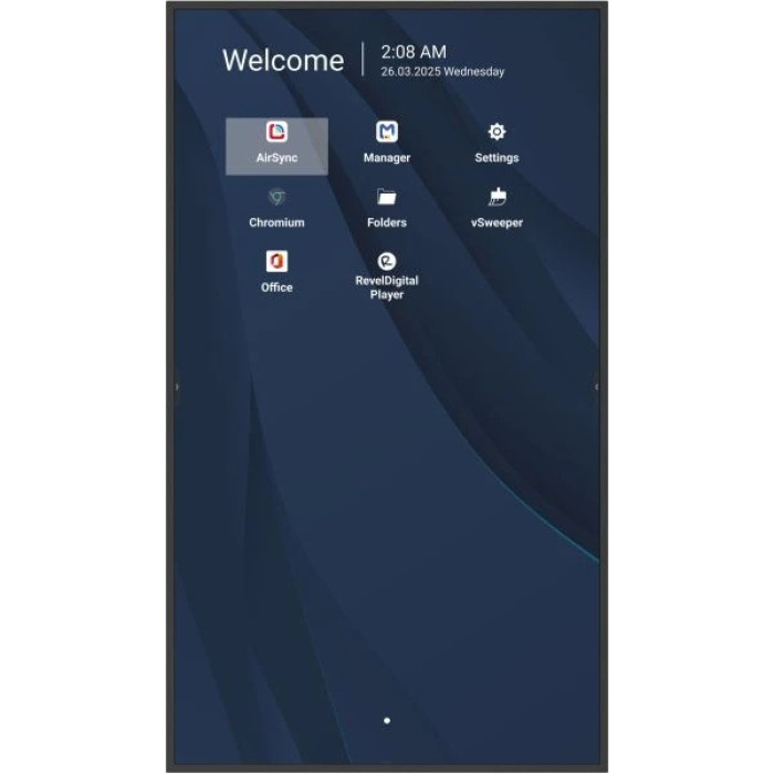 Коммерческий дисплей Viewsonic 43' CDE4314-2C черный