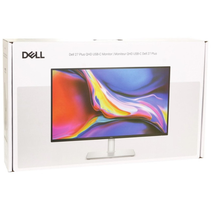 Dell 27 Plus QHD USB-C Monitor - S2725DC /2560 x 1440 144Hz/350cd/ AMD FreeSync/Speakers/ 1x HDMI/ 1x DP/ 2x USB Type-A/ 2x USB Type-C/ 3Yr War