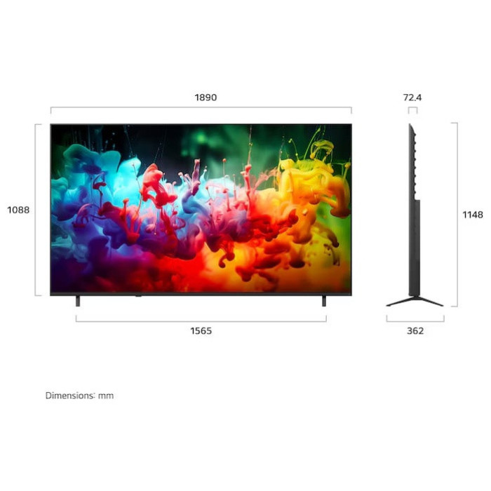 Телевизор 85' LG 85QNED70B6A QNED 4K UHD Smart