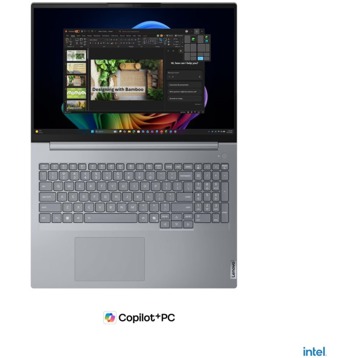 Lenovo ThinkBook 16 Gen 9 (16' Intel), Intel® Core™ Ultra 5 325 (LPE-cores up to 3.40GHz, 12MB), 16' WUXGA Non-Touch, 16.0GB, 1x512GB SSD M.2 2242 PCIe Gen4 QLC, Intel® Graphics, BT 5.4,Wi-Fi 7 2x2 BE, 100/1000M Ethernet, FPR, 5MP, 3 Cell Li-ion 48Wh, 65W