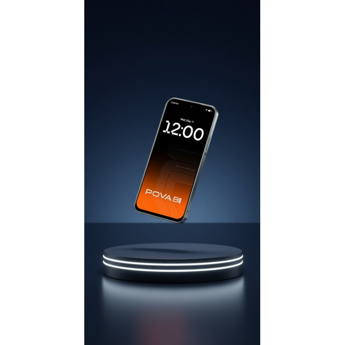 Мобильный телефон TECNO POVA 8 5G (LK6) 128+8 GB Graphite Black