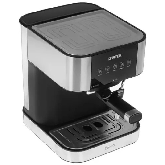 Кофеварка CENTEK CT-1164 черный, серебристый