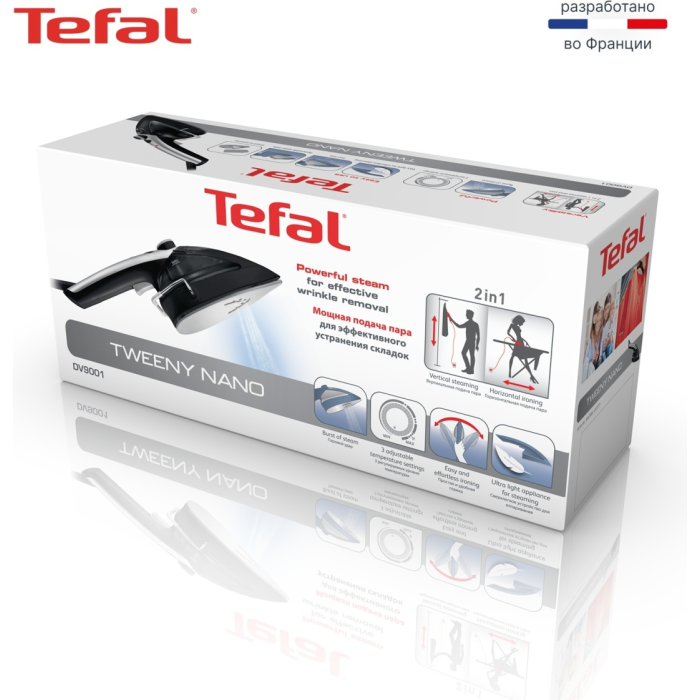 Tefal DV9001E0 черный, белый