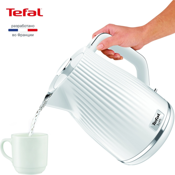 Электрочайник Tefal Loft KO 250130 белый