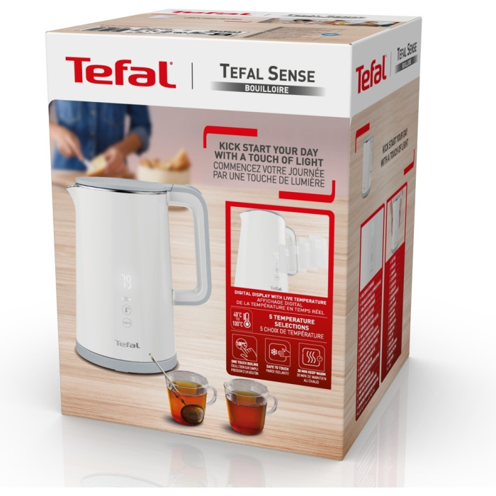 Электрочайник Tefal Sense KO693110 белый