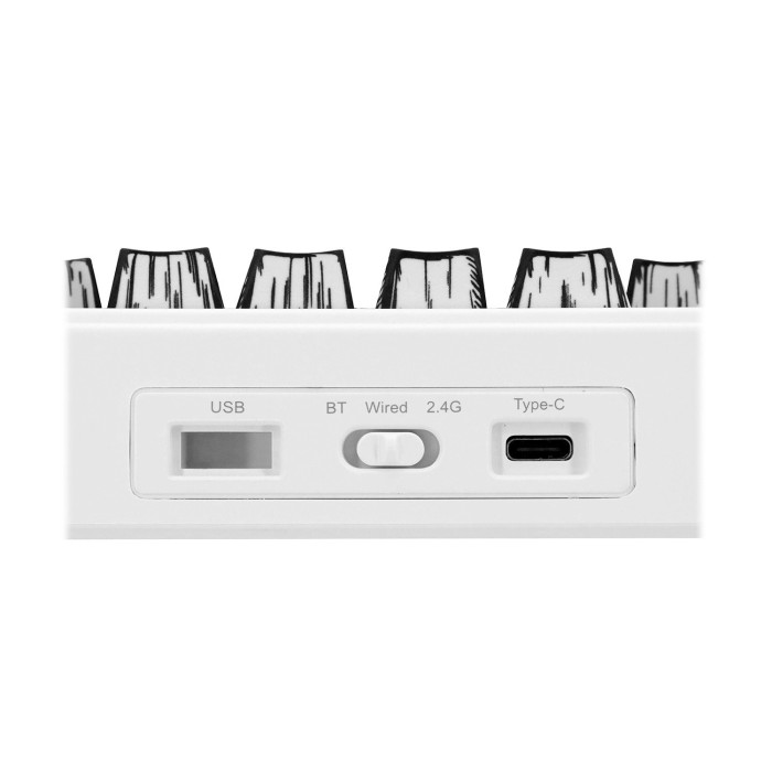 KeyBoard Bluetooth, Aula F75, BT/wireless/Type C, mechanical, Comics