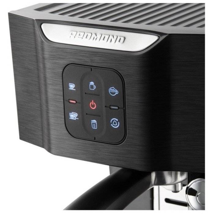 Кофеварка REDMOND RCM 1511 черный, серый